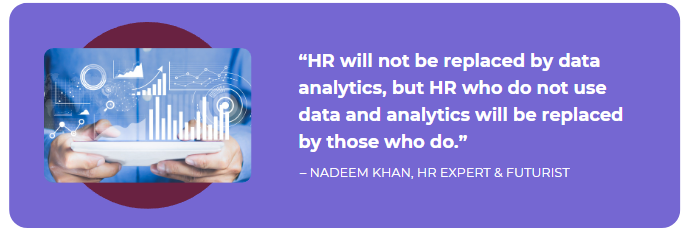 HR will not be replaced by data