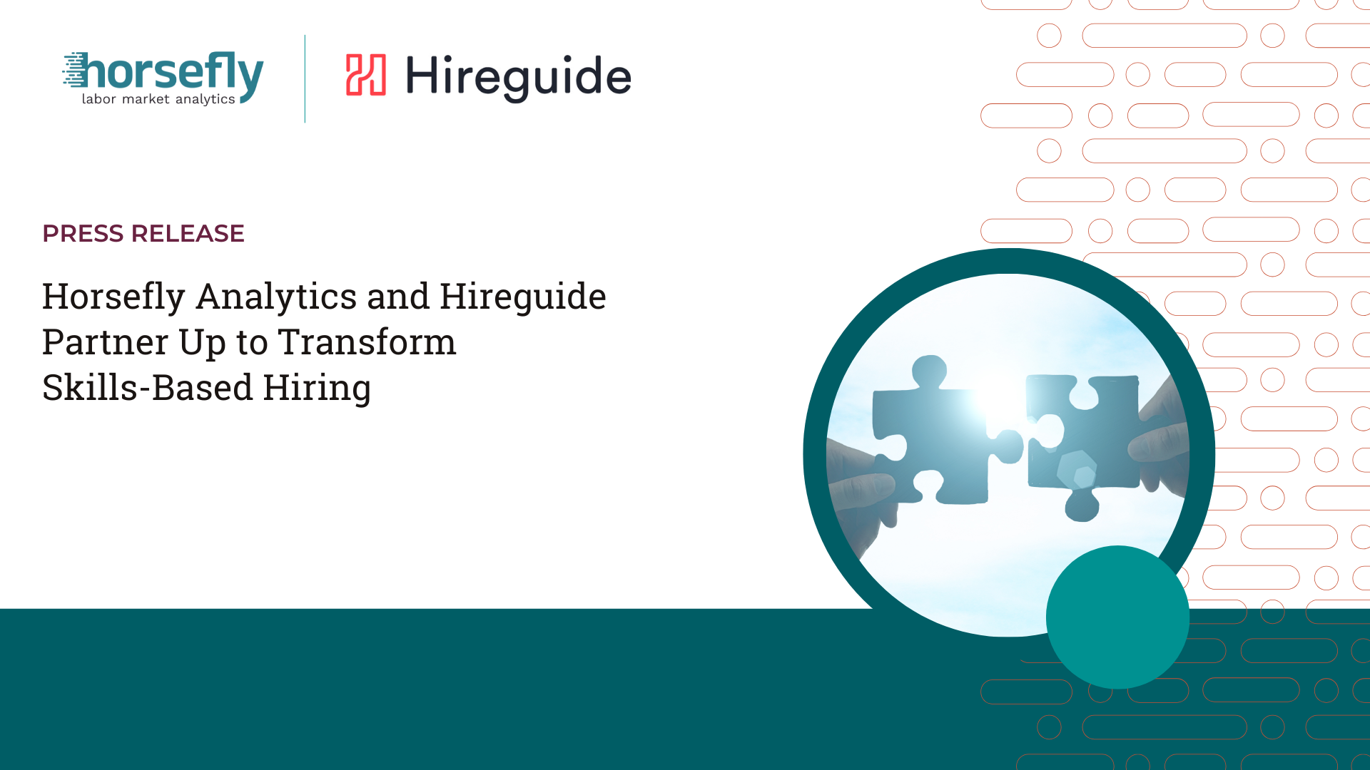 An image highlighting the Hireguide and Horsefly partnership